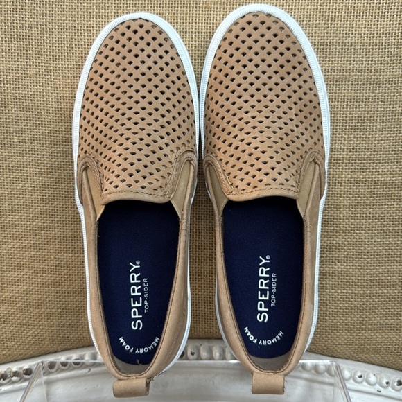 Sperry | Women's Crest Twin Gore Perforated Slip-On Sneakers, Size 5.5 NWOT - Picture 9 of 15